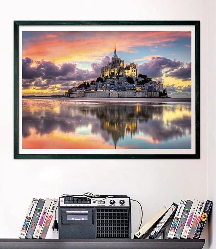 Palapeli Clementoni Upea Mont Saint-Michel, 1000 palaa hinta ja tiedot | Palapelit | hobbyhall.fi