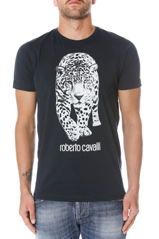 Miesten T-paita Roberto Cavalli hinta ja tiedot | Miesten T-paidat | hobbyhall.fi