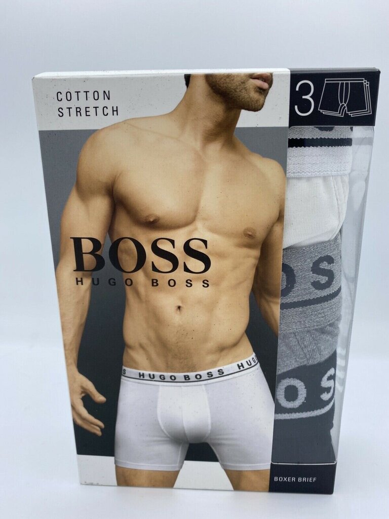 Hugo Boss miesten alushousut, 3 kpl. hinta ja tiedot | Miesten alushousut | hobbyhall.fi