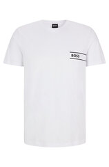 Miesten T-paita Hugo Boss 50479074, valkoinen hinta ja tiedot | Miesten T-paidat | hobbyhall.fi