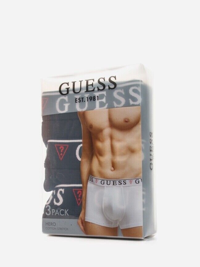 Guess miesten alushousut 3 paria, U97G01K6YW1-D780 hinta ja tiedot | Miesten alushousut | hobbyhall.fi