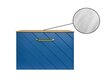 Kylpyhuonekaappi Besco Floo 60 Slim marmorityötasolla, sininen/kultainen hinta ja tiedot | Kylpyhuonekaapit | hobbyhall.fi