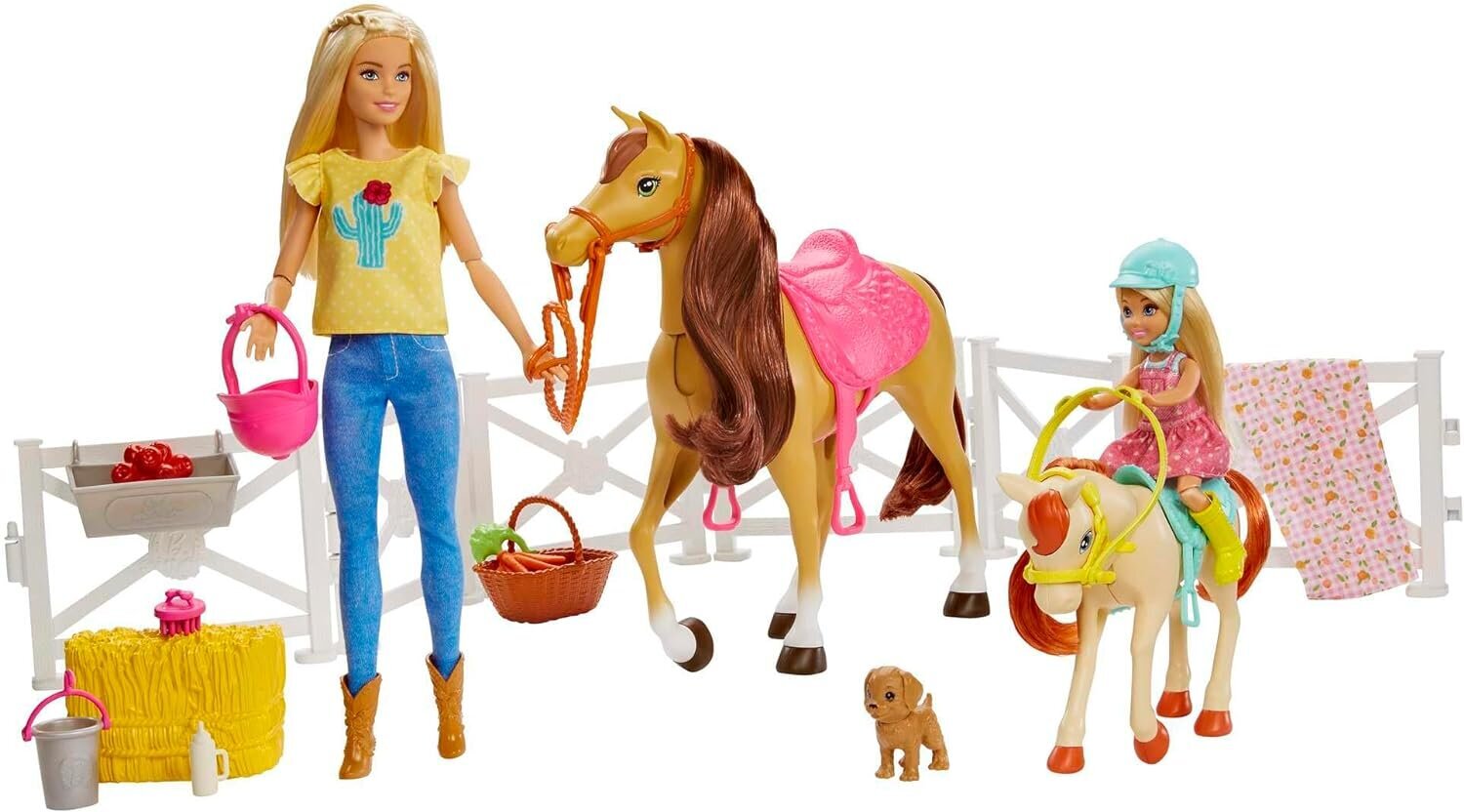 Barbie Hugs N Horses GLL70 hinta ja tiedot | Tyttöjen lelut | hobbyhall.fi
