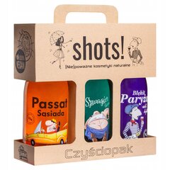 LaQ Shots Miesten suihkugeeli-setti hinta ja tiedot | Suihkusaippuat ja suihkugeelit | hobbyhall.fi