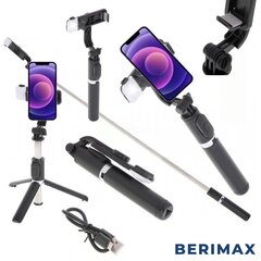 Selfie-tikku kaukosäätimellä ja salamalla BERIMAX L02S hinta ja tiedot | Berimax Puhelimet, älylaitteet ja kamerat | hobbyhall.fi