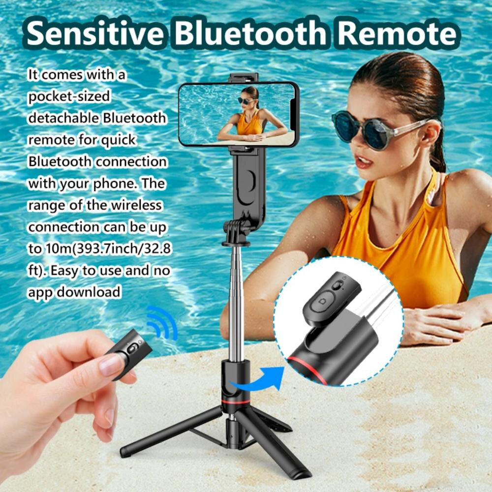 Selfie-tikku salamalla BERIMAX L15 hinta ja tiedot | Selfie-tikut ja -telineet | hobbyhall.fi