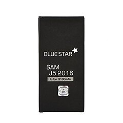 Akumuliatorius Blue Star skirtas Samsung J510 Galaxy J5 (2016), 3100 mAh (EB-BJ510CBE) hinta ja tiedot | Puhelimen akut | hobbyhall.fi