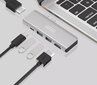 USB-C HUB 5in1 -sovitin 2x HDMI USB 3.0 Zenwire hinta ja tiedot | Adapterit | hobbyhall.fi