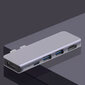 USB-C HUB 5in1 -sovitin 2x HDMI USB 3.0 Zenwire hinta ja tiedot | Adapterit | hobbyhall.fi