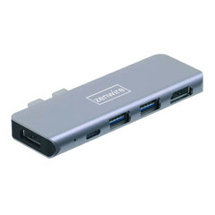 USB-C HUB 5in1 -sovitin 2x HDMI USB 3.0 Zenwire hinta ja tiedot | Zenwire Tietokoneet ja pelaaminen | hobbyhall.fi