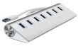 7 in 1 -keskitin 7x USB 3.0 -porttia Splitter Zenwire hinta ja tiedot | Adapterit | hobbyhall.fi