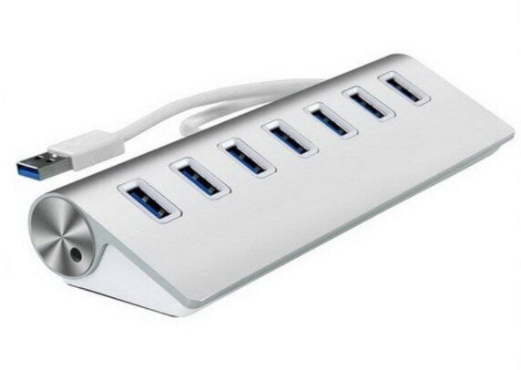 7 in 1 -keskitin 7x USB 3.0 -porttia Splitter Zenwire hinta ja tiedot | Adapterit | hobbyhall.fi