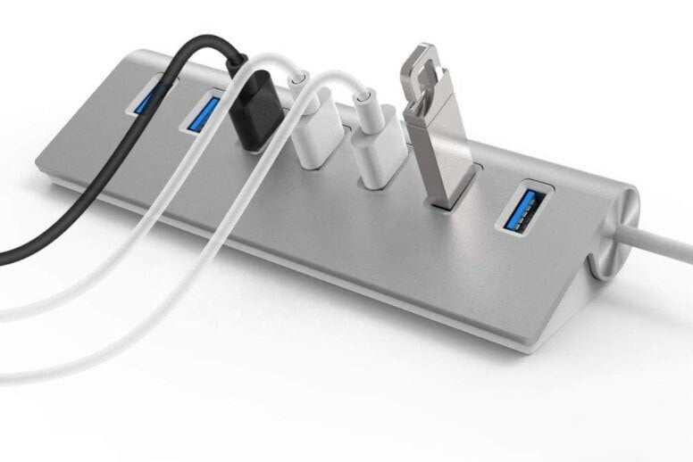 7 in 1 -keskitin 7x USB 3.0 -porttia Splitter Zenwire hinta ja tiedot | Adapterit | hobbyhall.fi