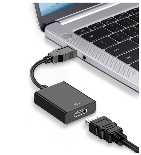 Sovitinmuunnin USB 3.0 - HDMI-näytönohjain hinta ja tiedot | Adapterit | hobbyhall.fi