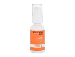 Kasvoseerumi Revolution Skincare Brighten 12,5% C-vitamiini ja feruliinihappo naisille, 30 ml hinta ja tiedot | Kasvoöljyt ja seerumit | hobbyhall.fi