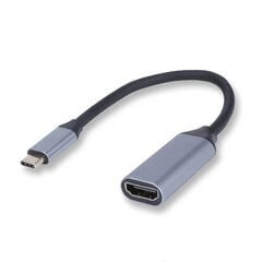 RoGer Adapter USB-C to HDMI 4K@30Hz / 20cm hinta ja tiedot | Adapterit | hobbyhall.fi