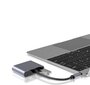 RoGer USB-C Multimedia Adapter HDMI 4K@30Hz / VGA 1080p / USB 3.0 / USB-C PD / Grey hinta ja tiedot | Adapterit | hobbyhall.fi