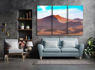 Triptyykkiaavikko, 150 x 100 cm, Wolf Kult hinta ja tiedot | Taulut | hobbyhall.fi