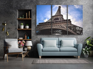 Triptyykki Eiffel-torni, 150 x 100 cm, Wolf Kult hinta ja tiedot | Taulut | hobbyhall.fi