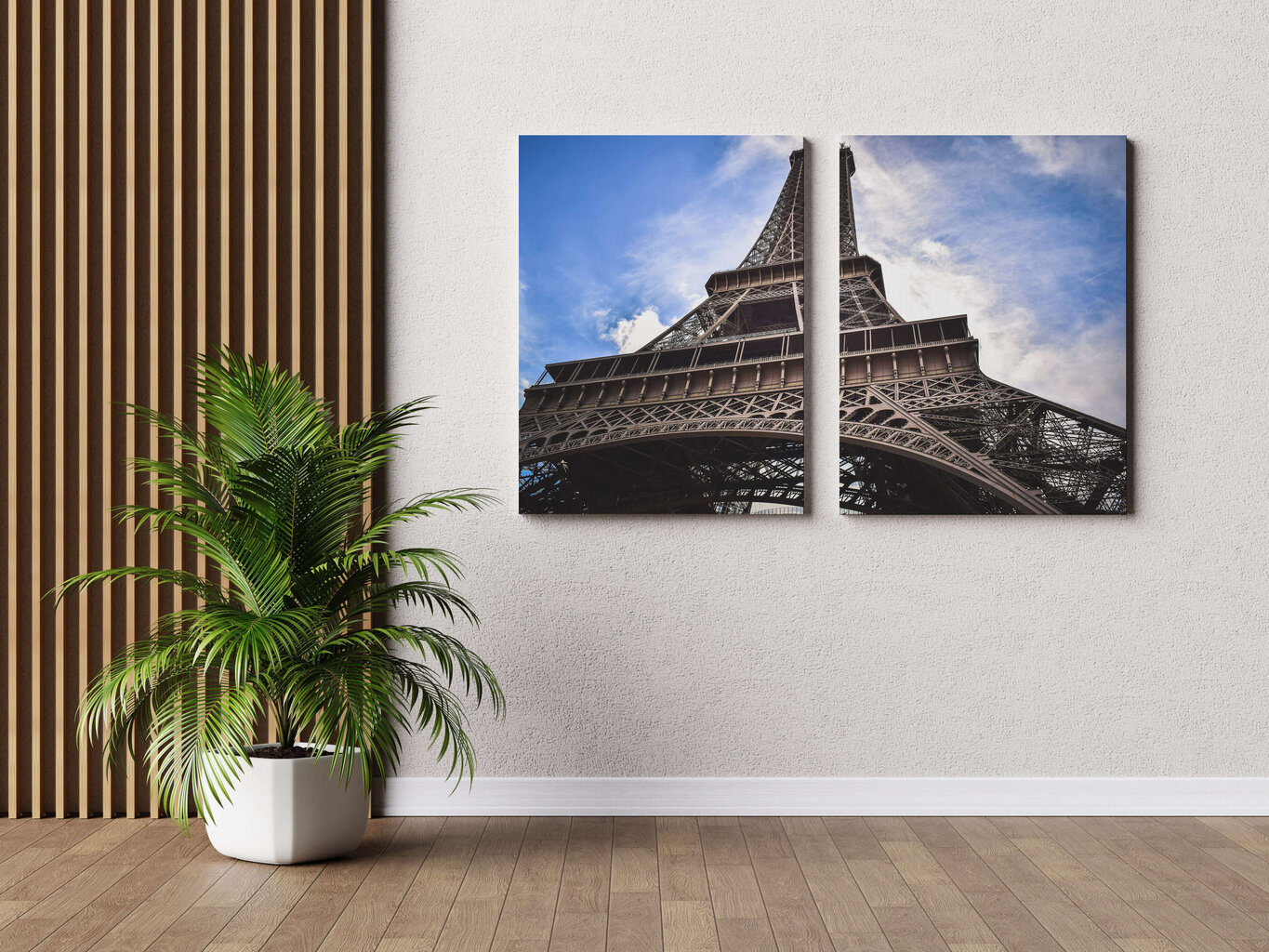 Diptyykki Eiffel-torni, 140 x 100 cm, Wolf Kult hinta ja tiedot | Taulut | hobbyhall.fi