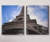 Diptyykki Eiffel-torni, 140 x 100 cm, Wolf Kult hinta ja tiedot | Taulut | hobbyhall.fi
