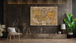 Maalaus Vanhan maailman kartta 1531, 100 x 70 cm, Wolf Kult hinta ja tiedot | Taulut | hobbyhall.fi
