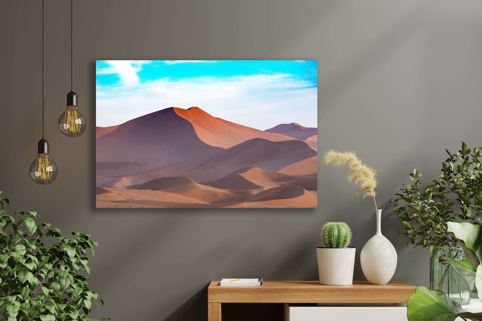 Juliste Desert, 59 x 84 cm (A1), Wolf Kult hinta ja tiedot | Taulut | hobbyhall.fi