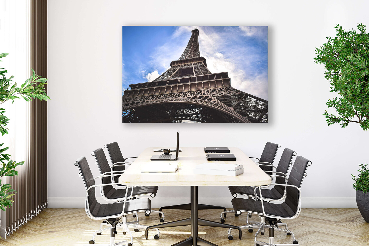 Juliste Eiffel-torni, 59 x 84 cm (A1), Wolf Kult hinta ja tiedot | Taulut | hobbyhall.fi