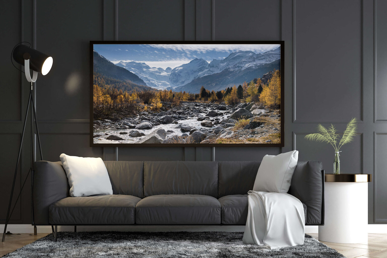 Juliste Autumn Mountains, 59 x 84 cm (A1), Wolf Kult hinta ja tiedot | Taulut | hobbyhall.fi