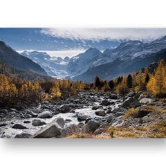 Juliste Autumn Mountains, 59 x 84 cm (A1), Wolf Kult hinta ja tiedot | Taulut | hobbyhall.fi