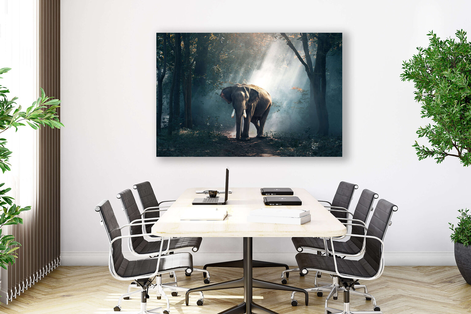 Juliste Elefantti, 59 x 84 cm (A1), Wolf Kult hinta ja tiedot | Taulut | hobbyhall.fi