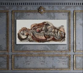 Juliste Ihmisen anatomia, 59 x 84 cm (A1), Wolf Kult hinta ja tiedot | Taulut | hobbyhall.fi