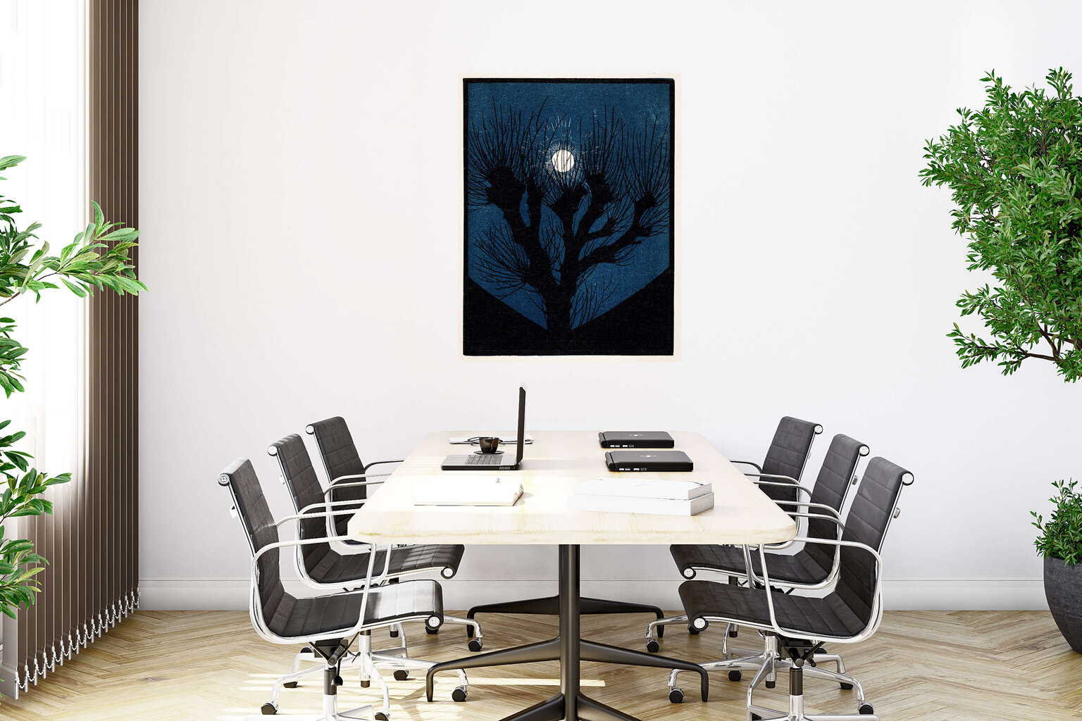 Juliste Moonlight, 59 x 84 cm (A1), Wolf Kult hinta ja tiedot | Taulut | hobbyhall.fi