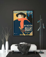 Juliste lähettiläs, Henri de Toulouse-Lautrec, 59 x 84 cm (A1), Wolf Kult hinta ja tiedot | Taulut | hobbyhall.fi