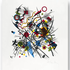 Juliste Abstraction II, Wassily Kandinsky, 59 x 84 cm (A1), Wolf Kult hinta ja tiedot | Taulut | hobbyhall.fi