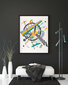 Juliste Abstraction IV, Wassily Kandinsky, 59 x 84 cm (A1), Wolf Kult hinta ja tiedot | Taulut | hobbyhall.fi