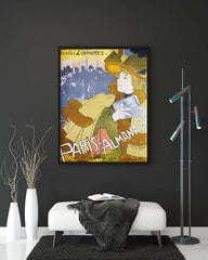 Juliste Paris Almanah, 59 x 84 cm (A1), Wolf Kult hinta ja tiedot | Taulut | hobbyhall.fi