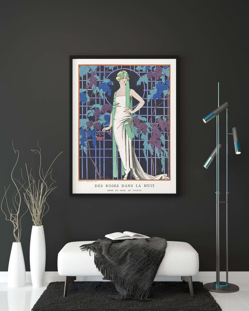 Juliste Art Deco II, 59 x 84 cm (A1), Wolf Kult hinta ja tiedot | Taulut | hobbyhall.fi