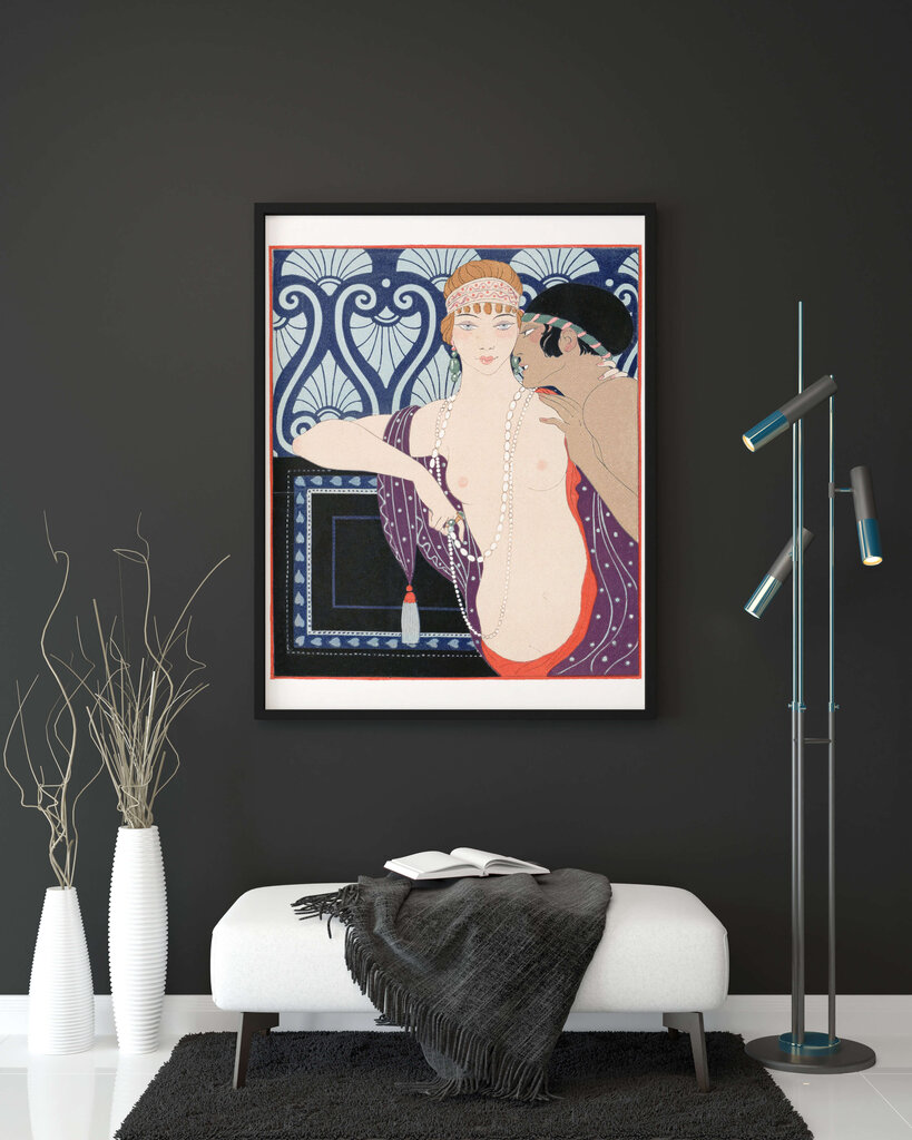 Juliste Art Deco III, 59 x 84 cm (A1), Wolf Kult hinta ja tiedot | Taulut | hobbyhall.fi