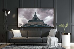 Maalaus Eiffel-torni sateessa, 100 x 70 cm hinta ja tiedot | Taulut | hobbyhall.fi