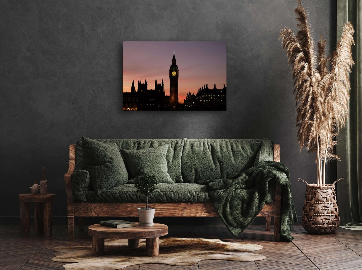 Maalaus Night London, 100 x 70 cm hinta ja tiedot | Taulut | hobbyhall.fi