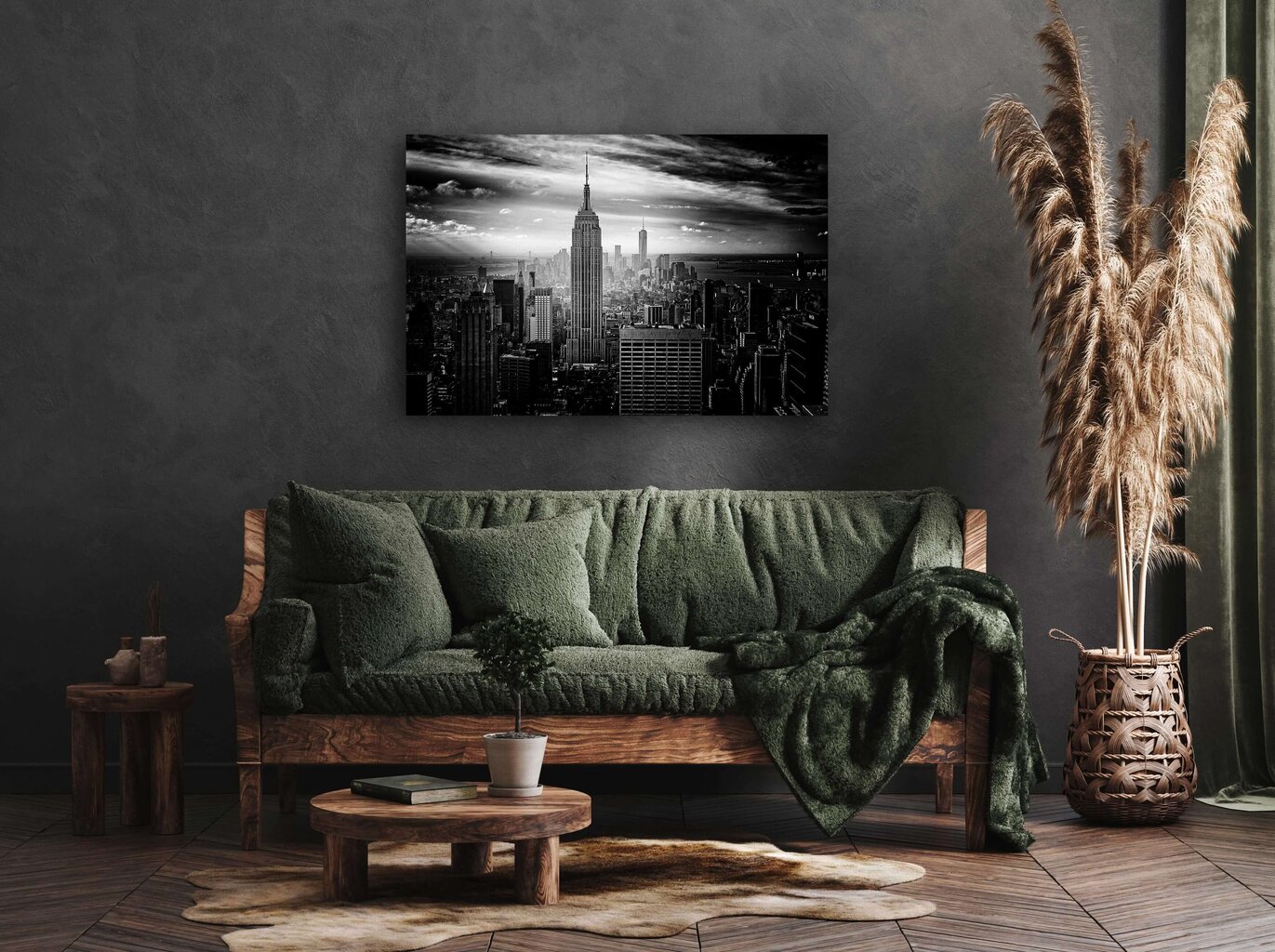 Maalaus Mustavalkoinen Manhattan, 100 x 70 cm hinta ja tiedot | Taulut | hobbyhall.fi