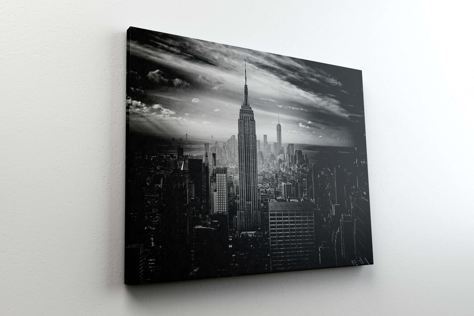 Maalaus Mustavalkoinen Manhattan, 100 x 70 cm hinta ja tiedot | Taulut | hobbyhall.fi