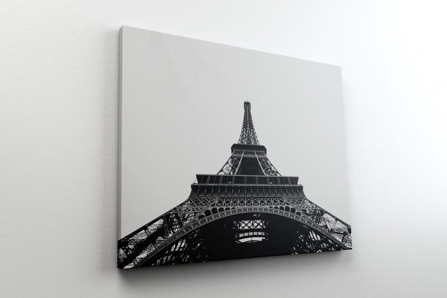 Maalaus Mustavalkoinen Eiffel-torni, 100 x 70 cm hinta ja tiedot | Taulut | hobbyhall.fi