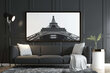 Maalaus Mustavalkoinen Eiffel-torni, 100 x 70 cm hinta ja tiedot | Taulut | hobbyhall.fi