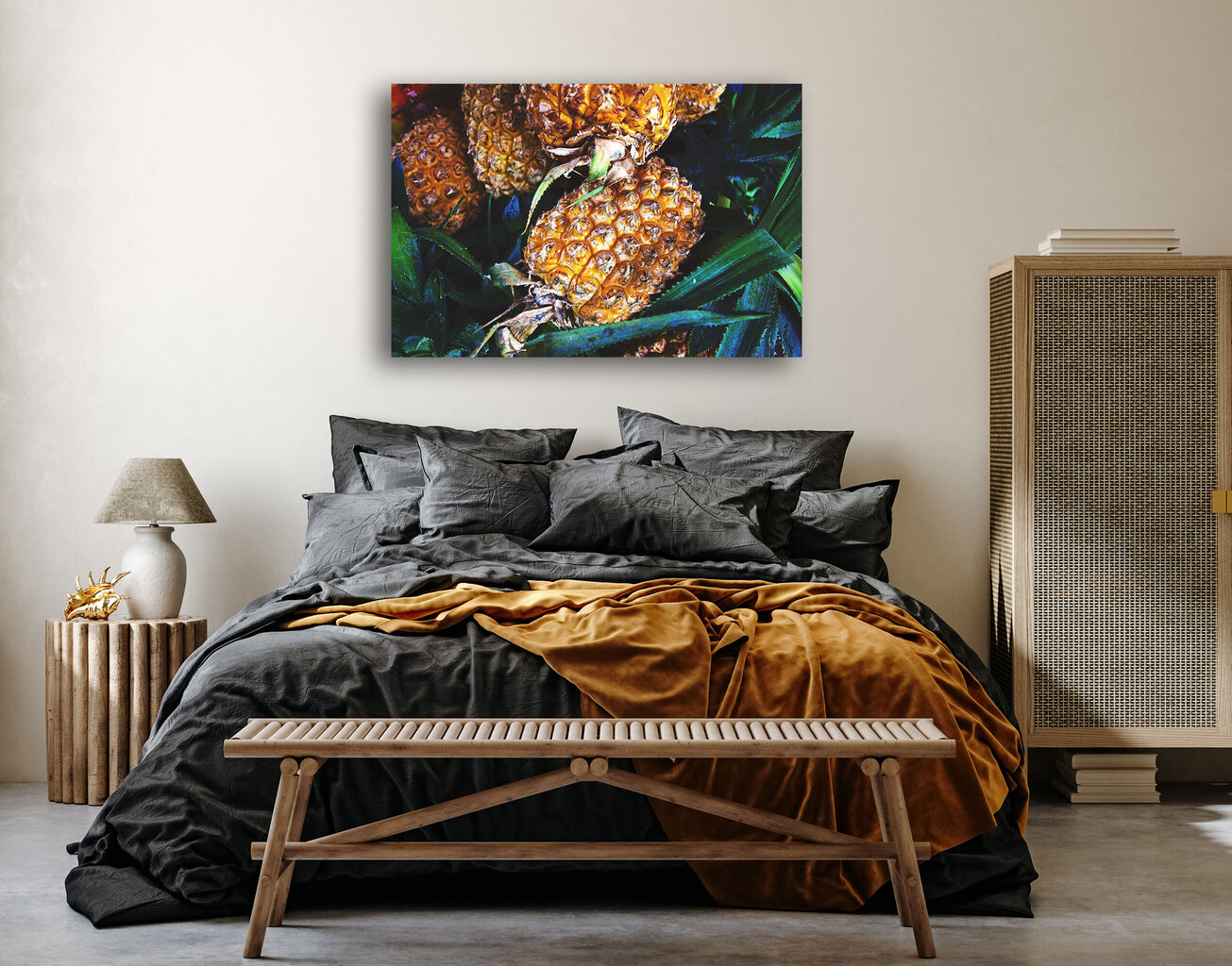 Maalaus Ananakset, 100 x 70 cm hinta ja tiedot | Taulut | hobbyhall.fi