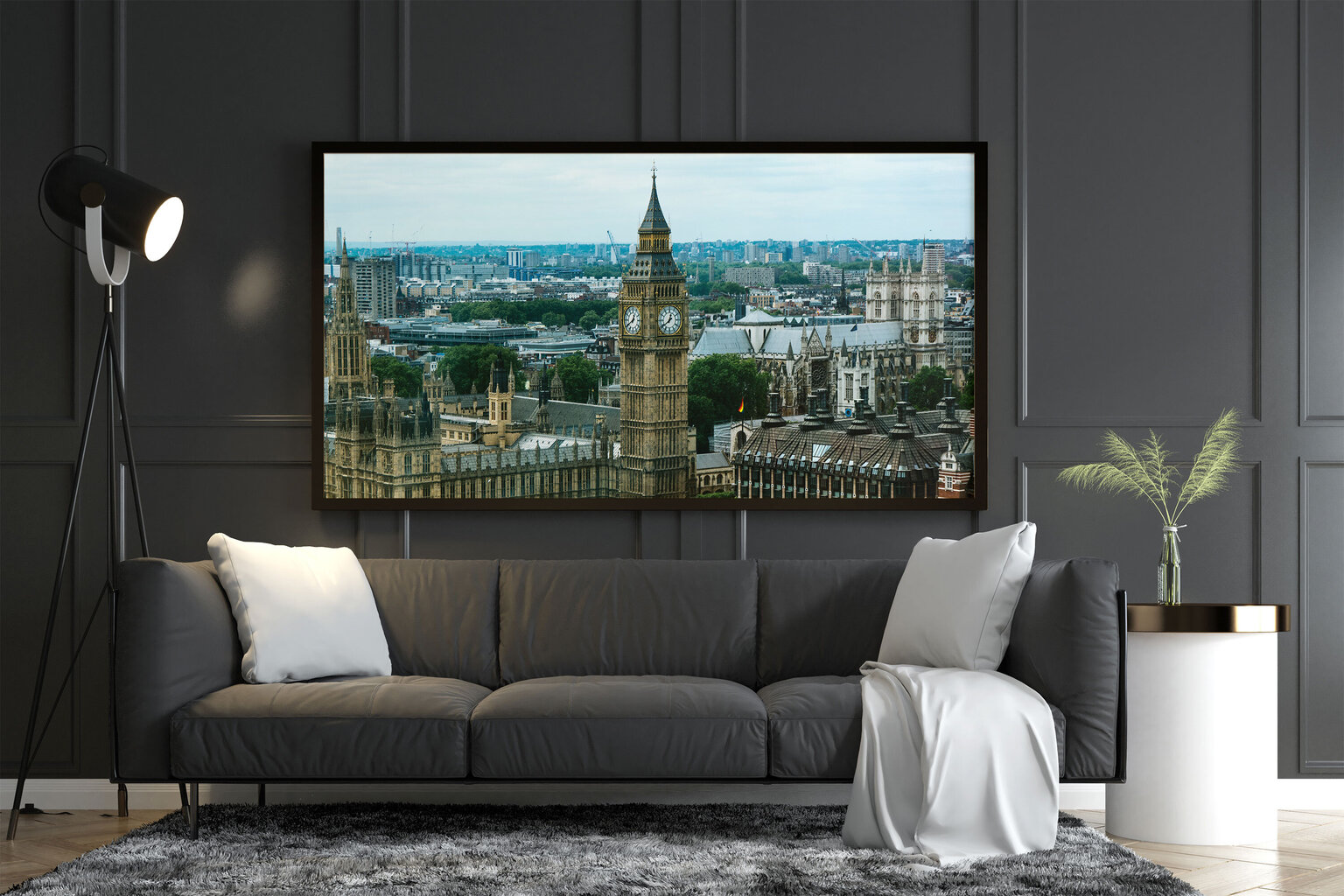 Maalaus Lontoon panoraama, 100 x 70 cm hinta ja tiedot | Taulut | hobbyhall.fi