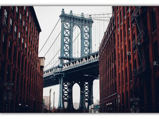 Maalaus Brooklyn Bridge, 100 x 70 cm hinta ja tiedot | Taulut | hobbyhall.fi