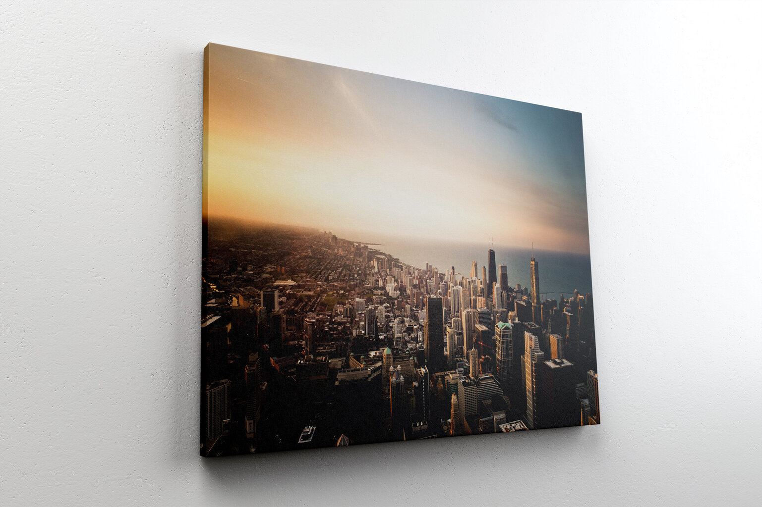 Maalaus Chicago, 100 x 70 cm hinta ja tiedot | Taulut | hobbyhall.fi