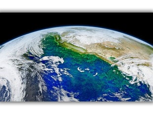 Maalaus Planet Earth, 100 x 70 cm hinta ja tiedot | Taulut | hobbyhall.fi